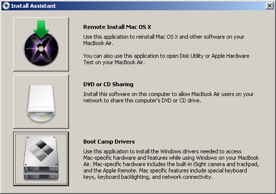 boot camp support 6.1 software 2015 imac